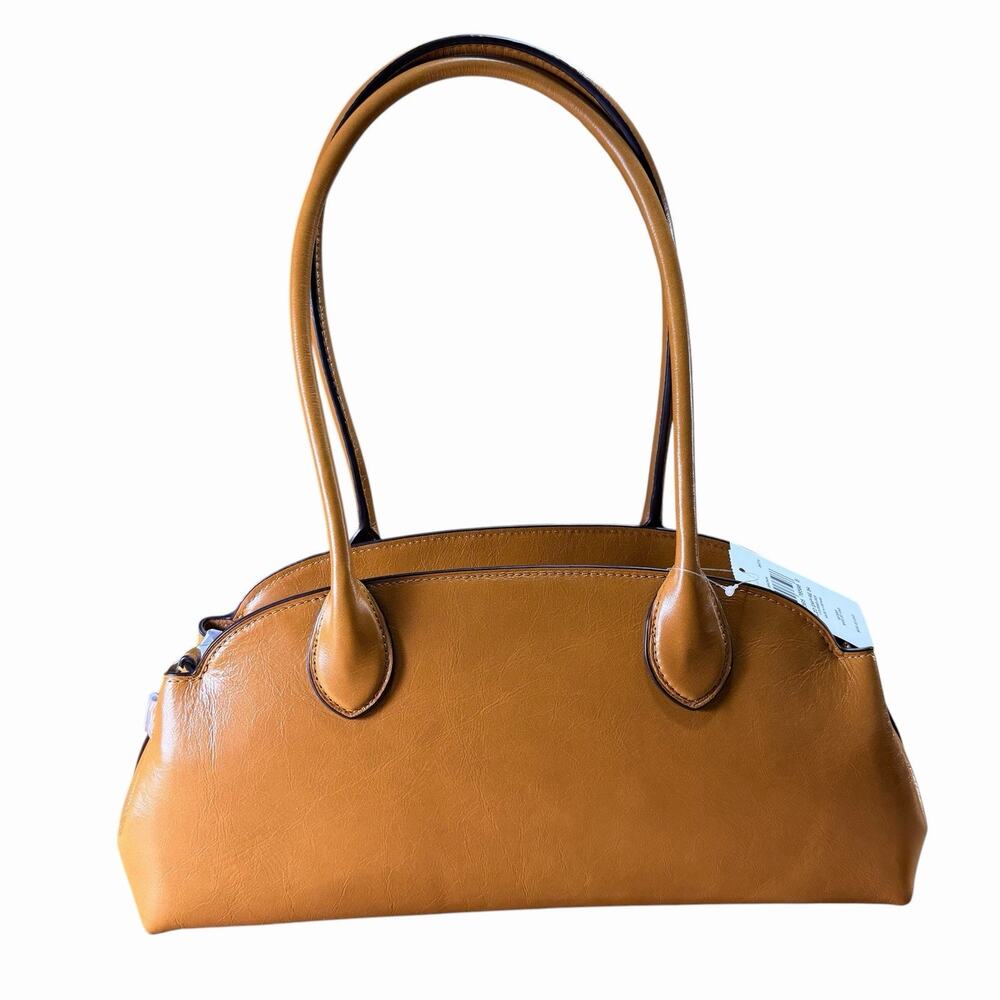 Coach Gazed Empire Carryall Bag 34 Purse Honey Brown Discontinued Color Dust Bag